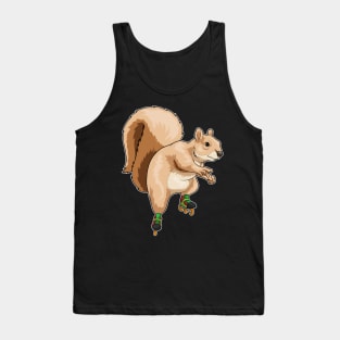 Squirrel Inline skating Roller skates Tank Top